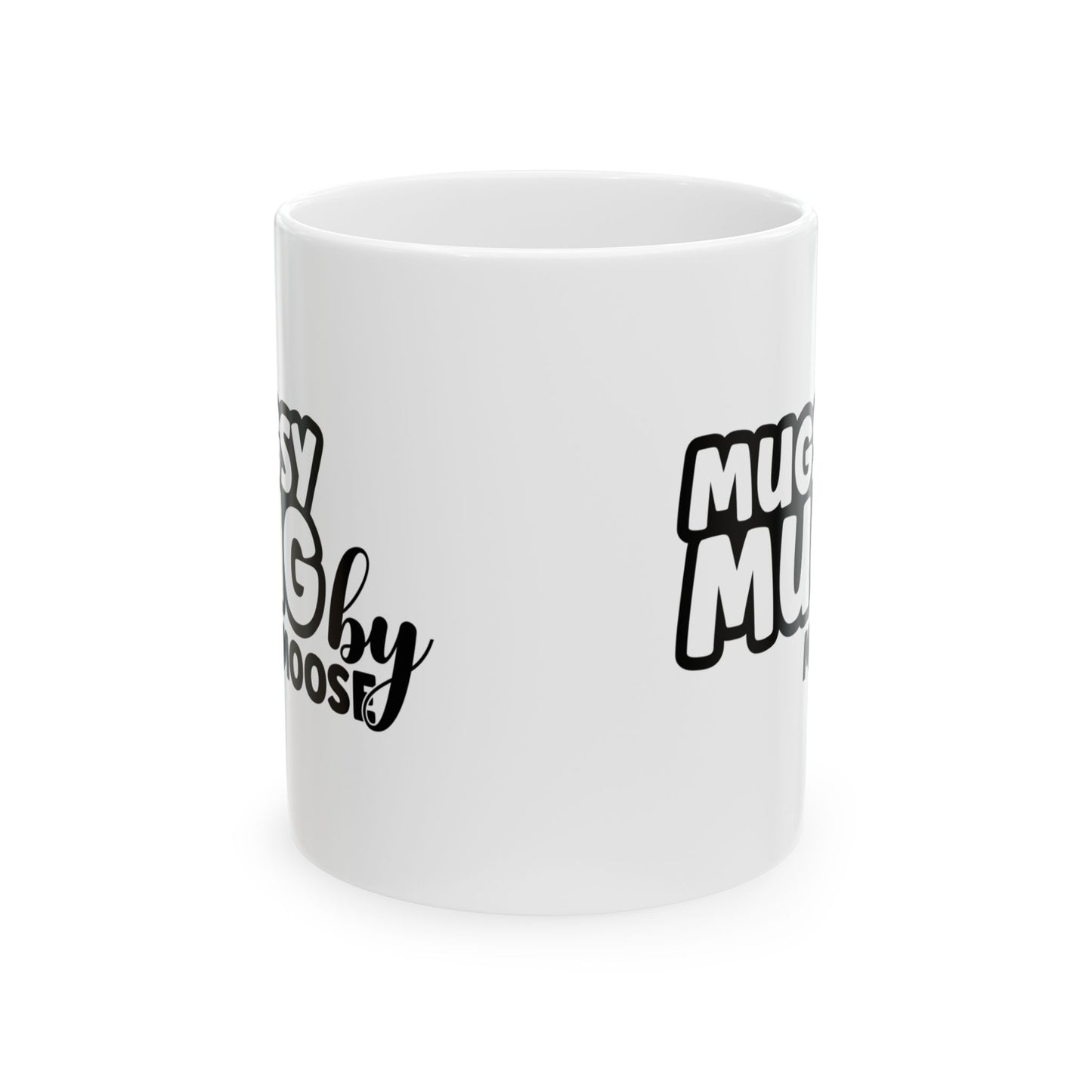 #1 MugsyMug.com Ceramic Mug - Fun Coffee Cup for Everyday Use (11oz & 15oz)