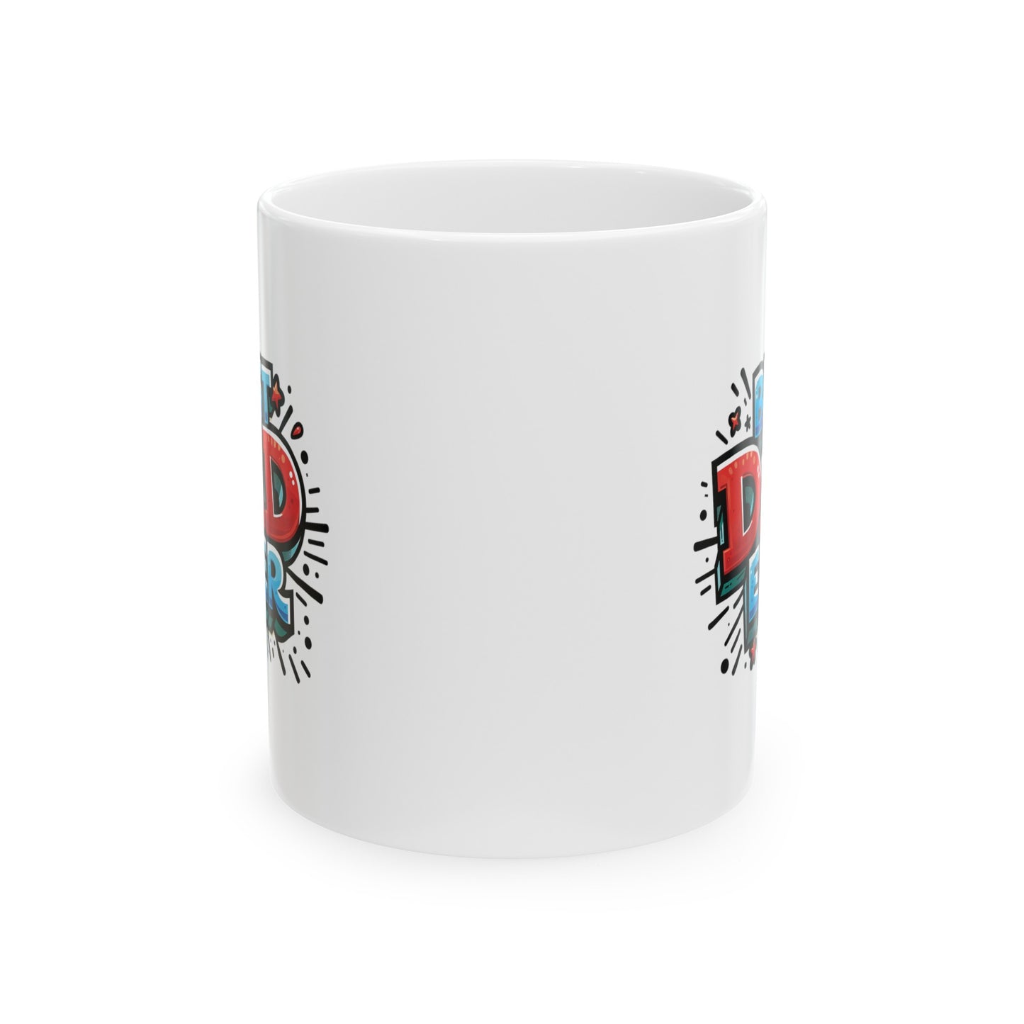 Best dad ever colorful, 11oz
