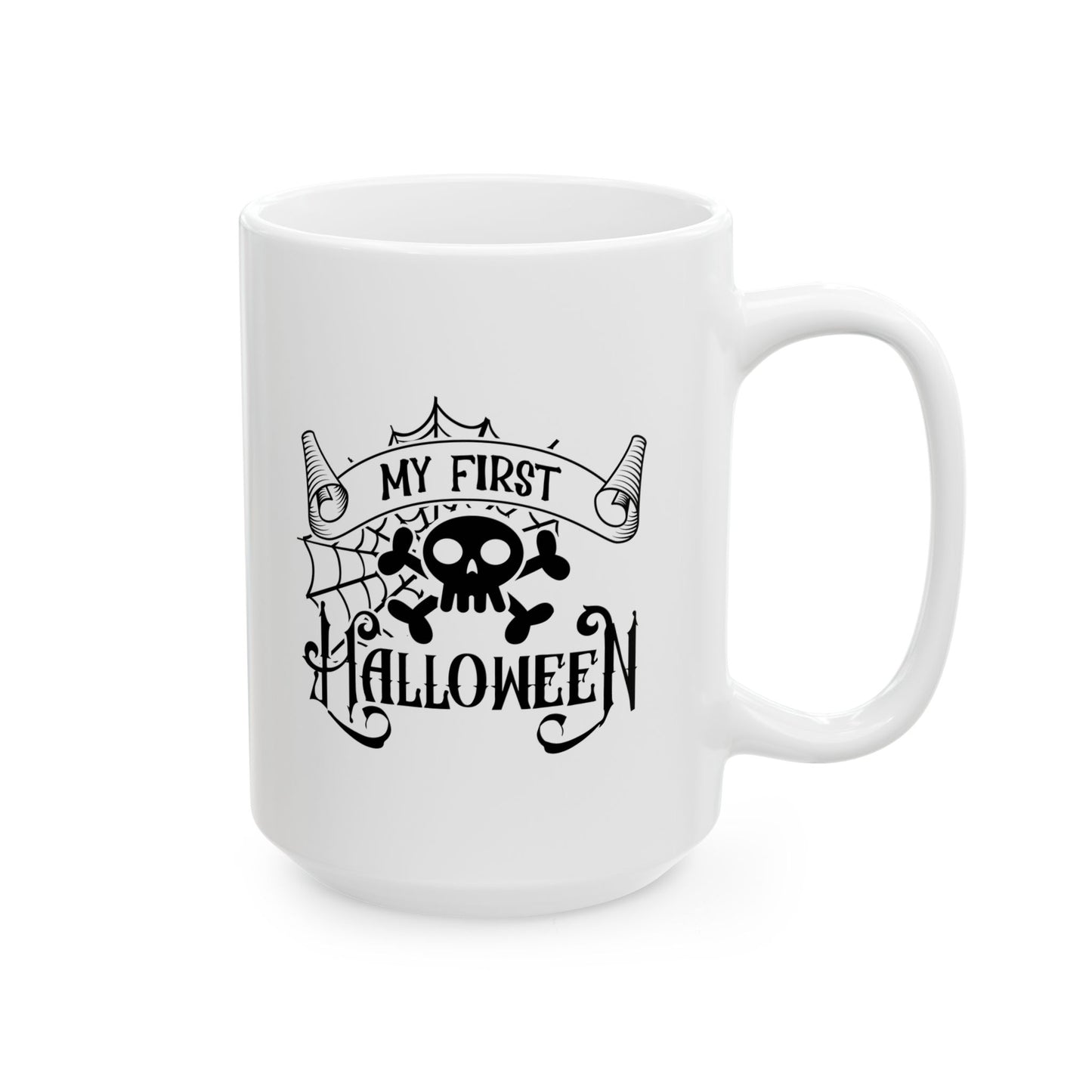 #140 My first Halloween – Spooky & Funny Halloween Mug | 11oz & 15oz Coffee Cup