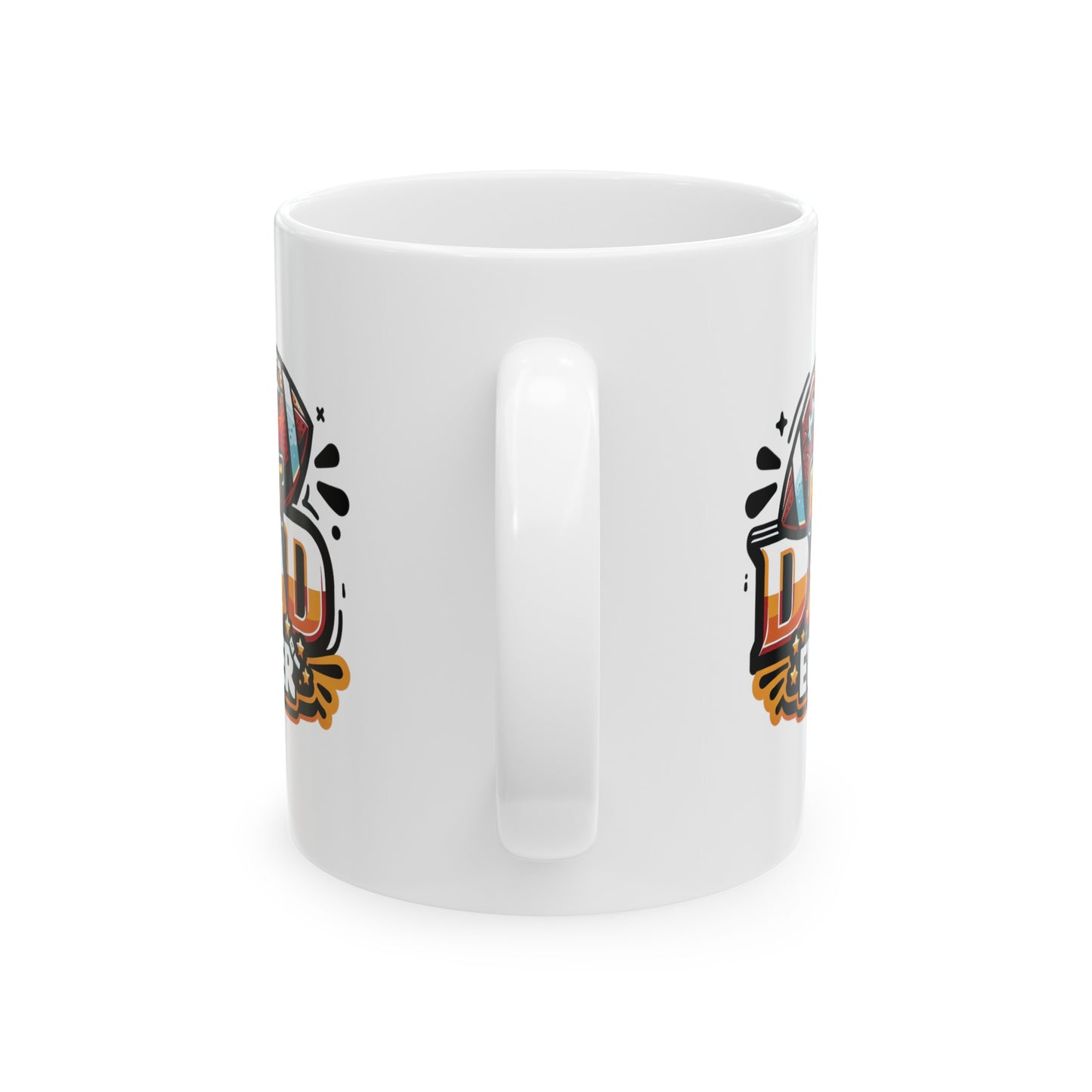 Best dad ever football, 11oz