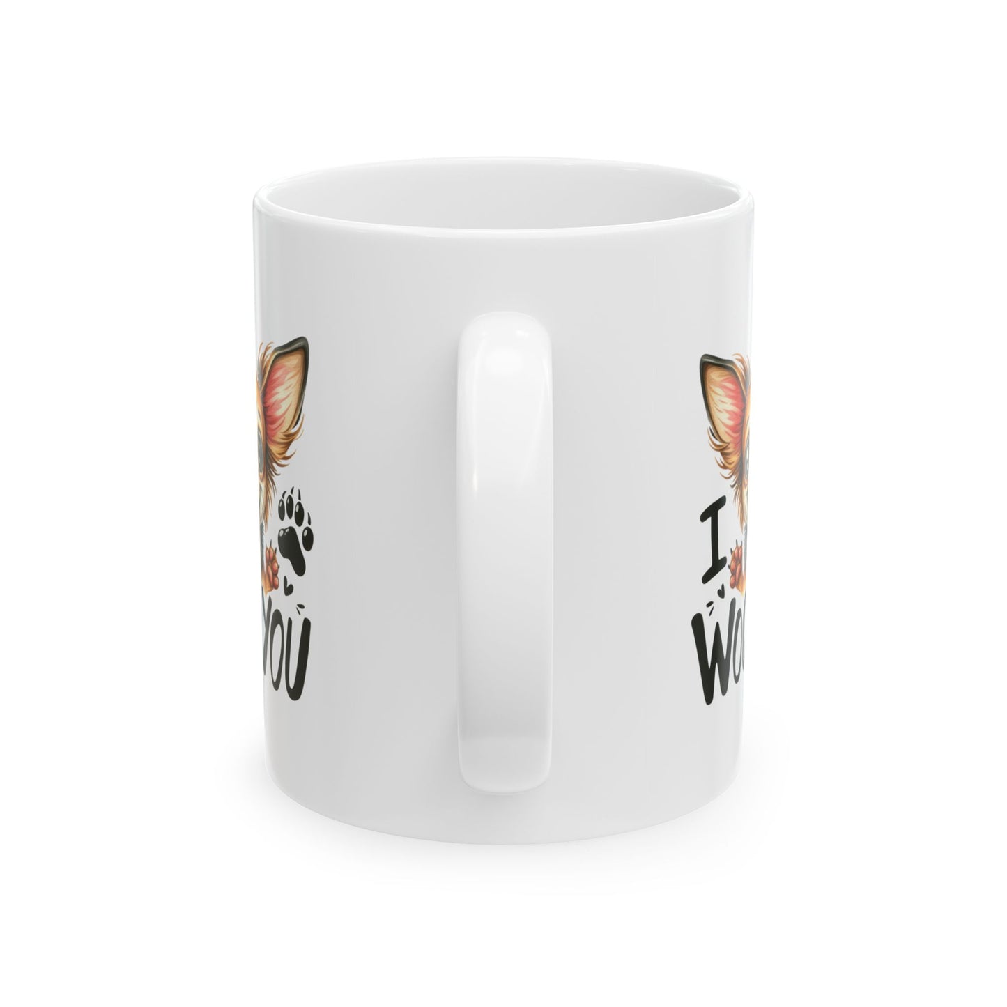 #36 I woof you - Funny Dog Lover Mug for Everyday Use | 11oz & 15oz Coffee Cup