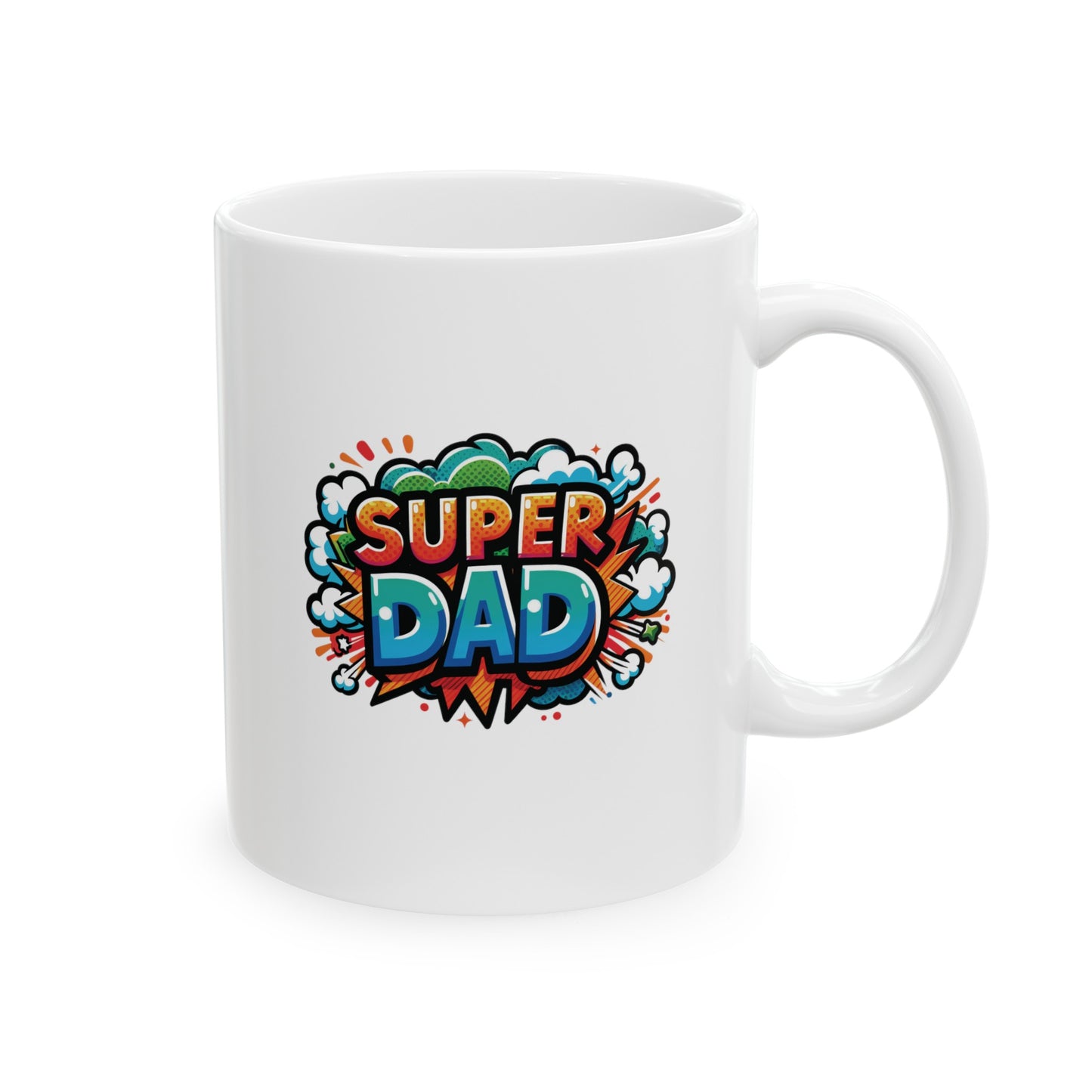 Super dad colorful, 11oz