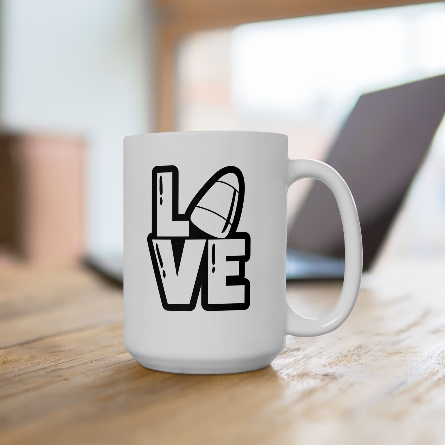 #135 Love – Spooky & Funny Halloween Mug | 11oz & 15oz Coffee Cup