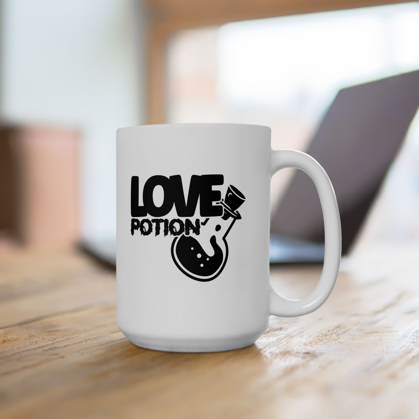 #137 Love potion - Spooky & Funny Halloween Mug | 11oz & 15oz Coffee Cup
