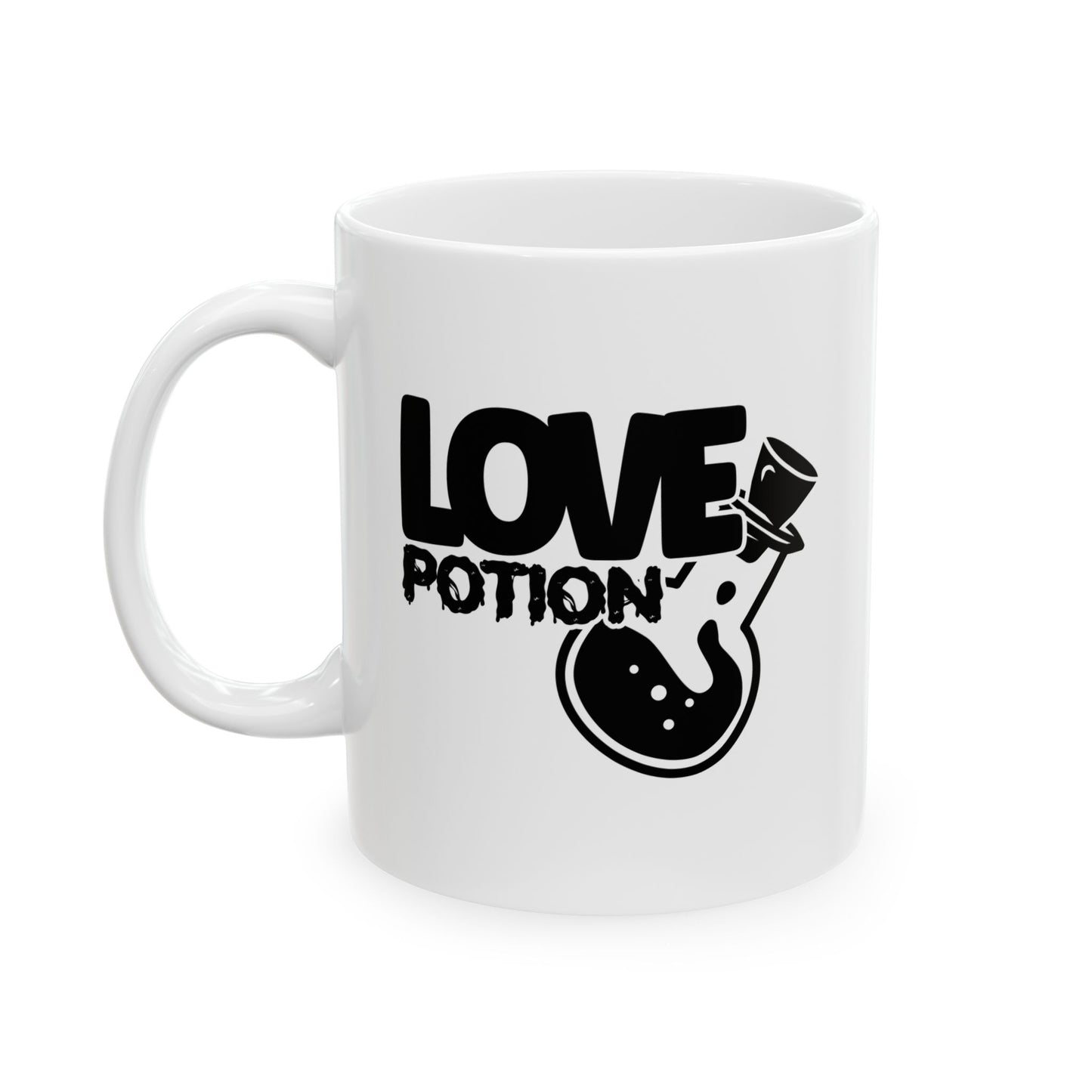 #137 Love potion - Spooky & Funny Halloween Mug | 11oz & 15oz Coffee Cup