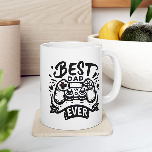 #2 Best dad ever - Fun mug for Everyday Use (11oz & 15oz)