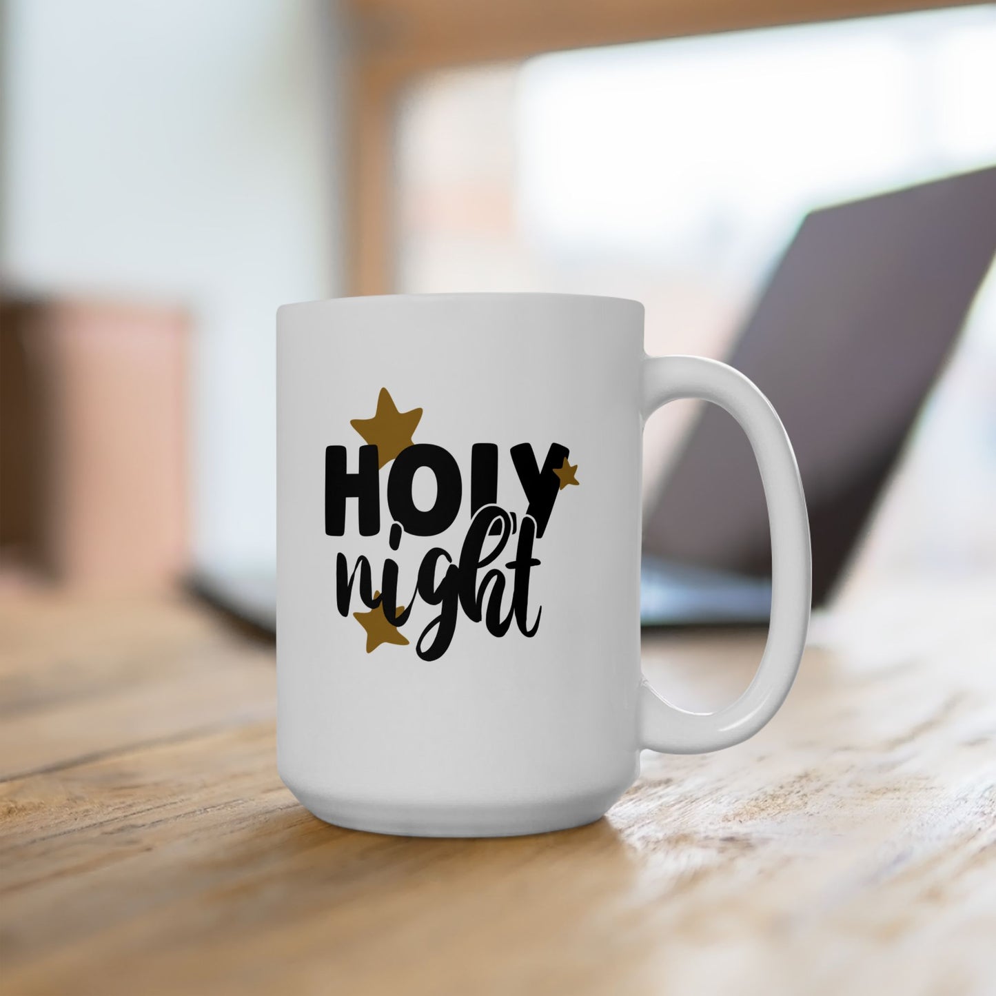 #179 Holy Night - Funny Holiday & Festive Christmas Mug, Perfect Gift | 11oz & 15oz Coffee Cup
