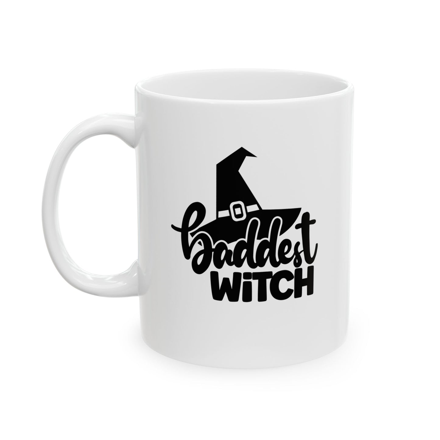 #110 Baddest witch – Spooky & Funny Halloween Mug | 11oz & 15oz Coffee Cup