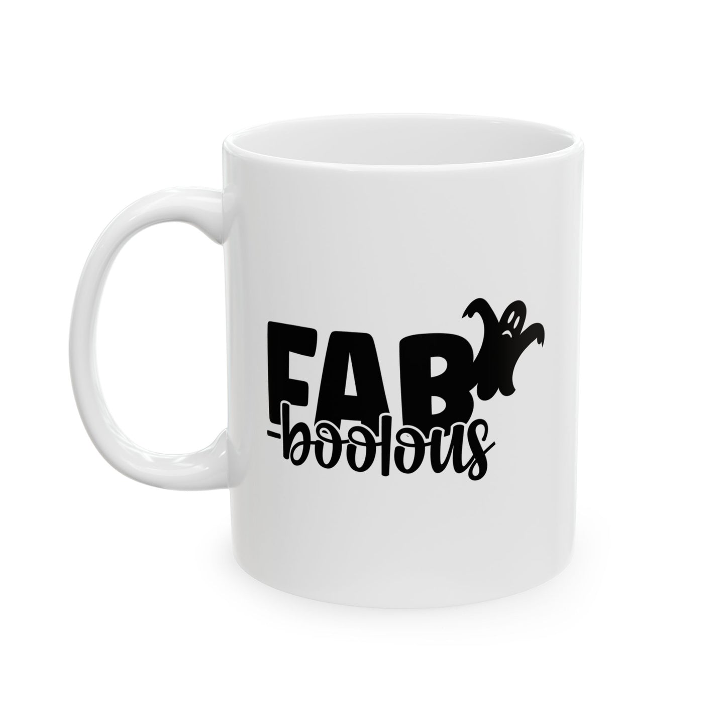 #121 FAB-boolous – Spooky & Funny Halloween Mug | 11oz & 15oz Coffee Cup