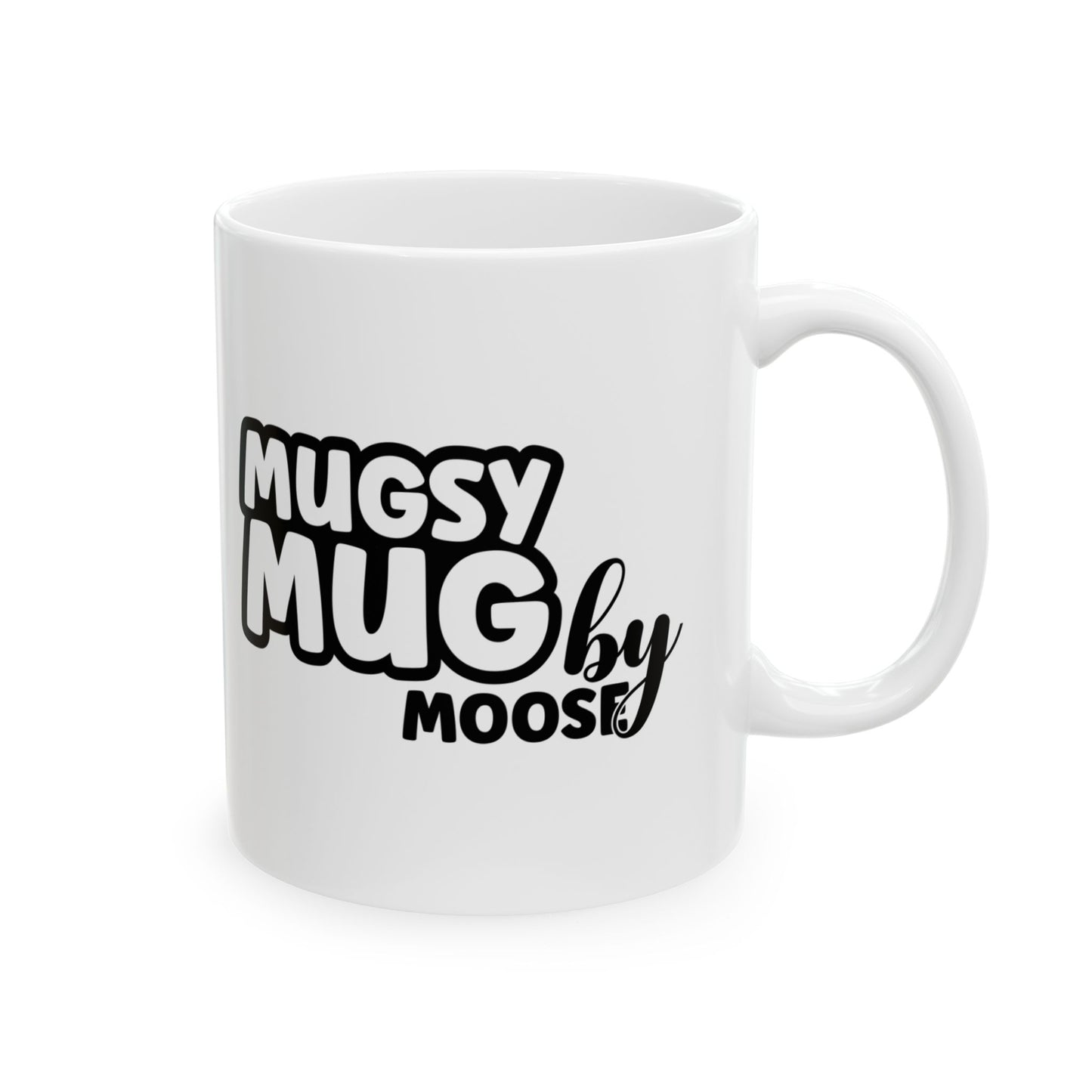 #1 MugsyMug.com Ceramic Mug - Fun Coffee Cup for Everyday Use (11oz & 15oz)