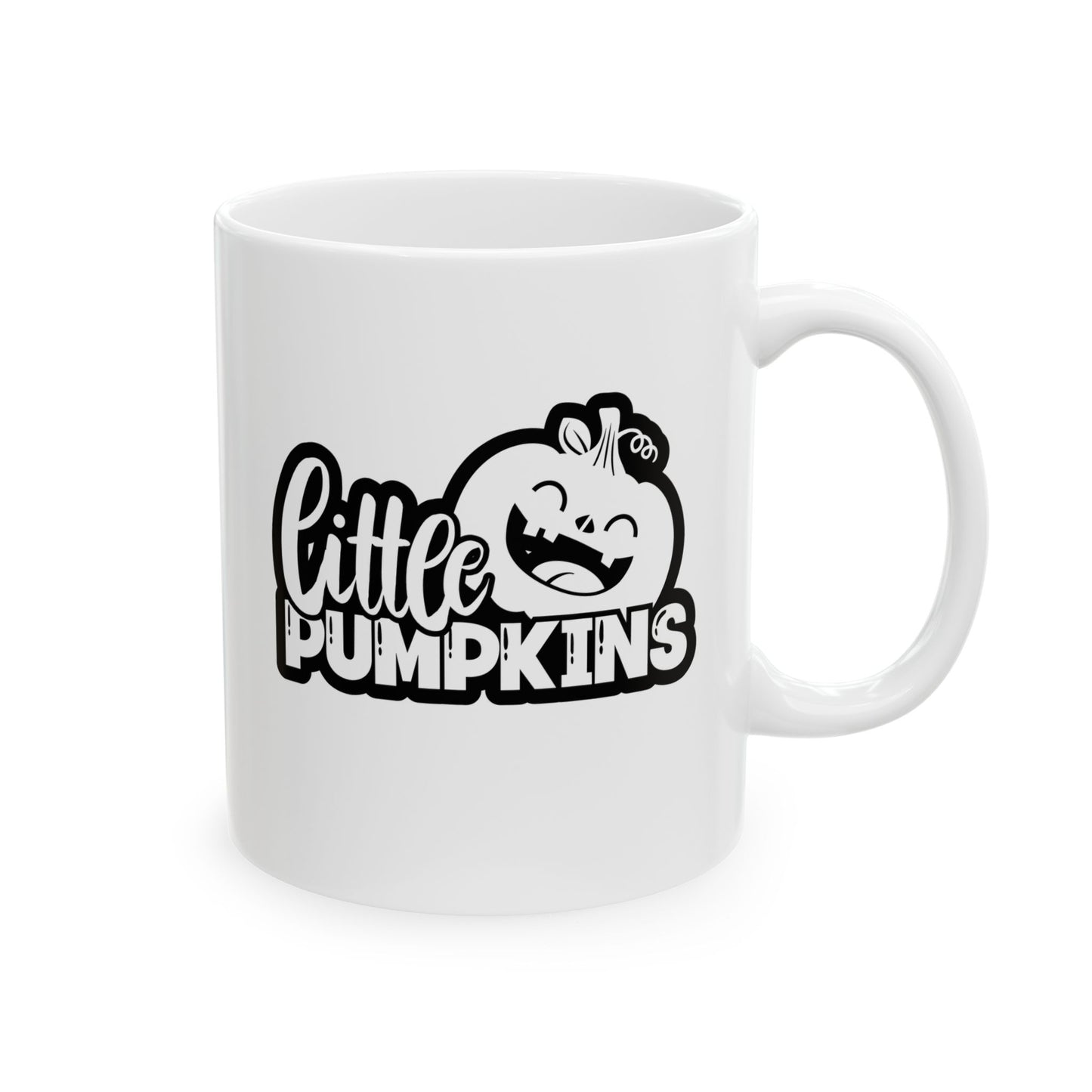 #136 Little pumpkins – Spooky & Funny Halloween Mug | 11oz & 15oz Coffee Cup