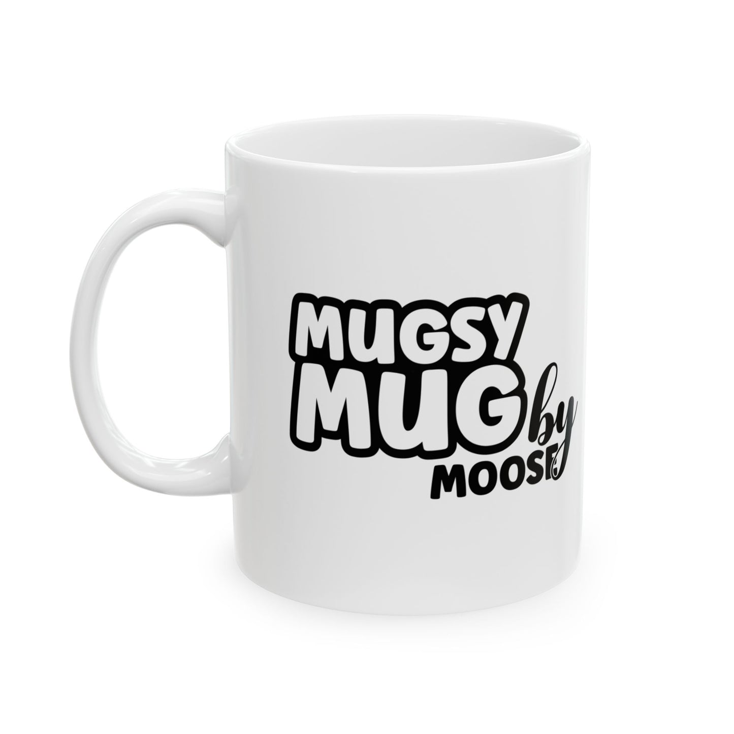 #1 MugsyMug.com Ceramic Mug - Fun Coffee Cup for Everyday Use (11oz & 15oz)
