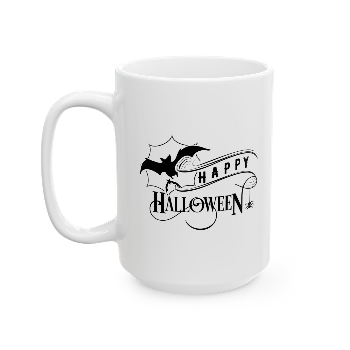 #126 Happy Halloween – Spooky & Funny Halloween Mug | 11oz & 15oz Coffee Cup