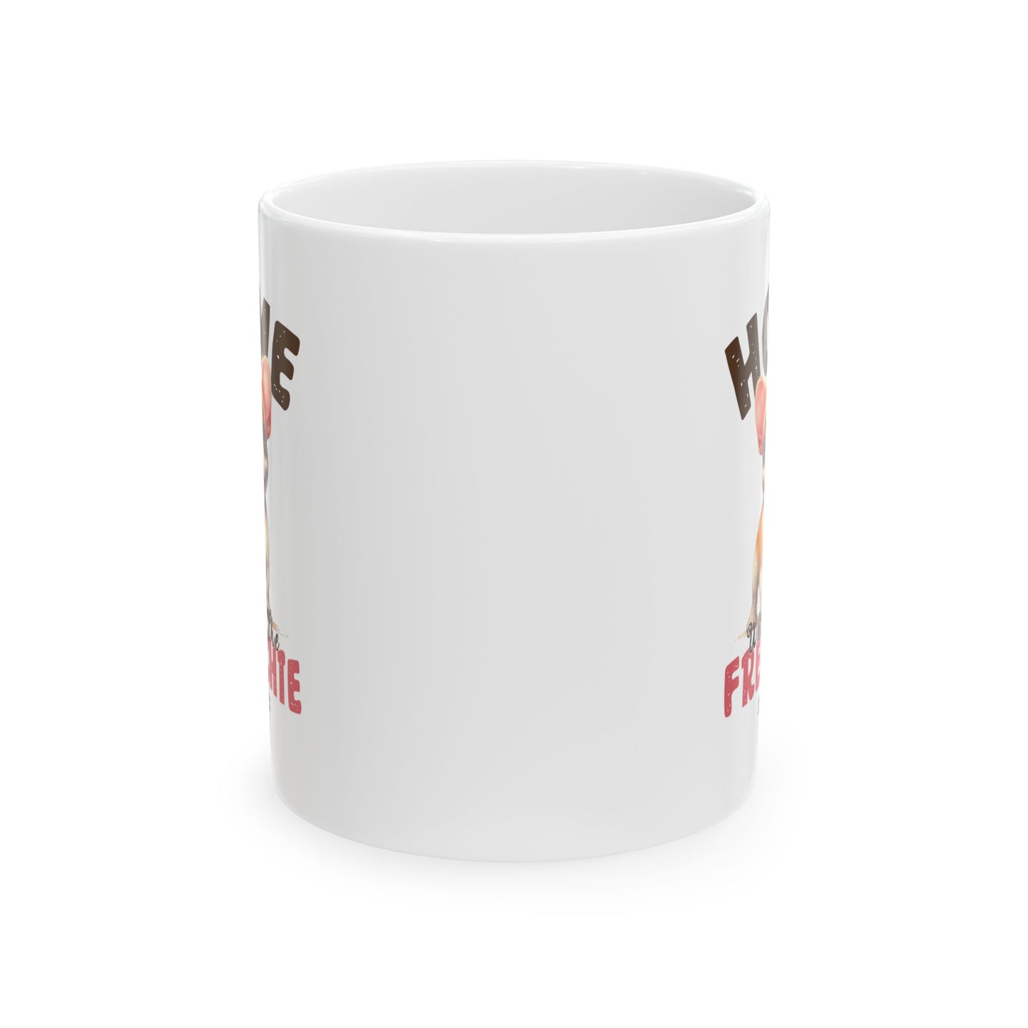 #44 Home is where the frenchie is - Funny Dog Lover Mug for Everyday Use | 11oz & 15oz Coffee Cup