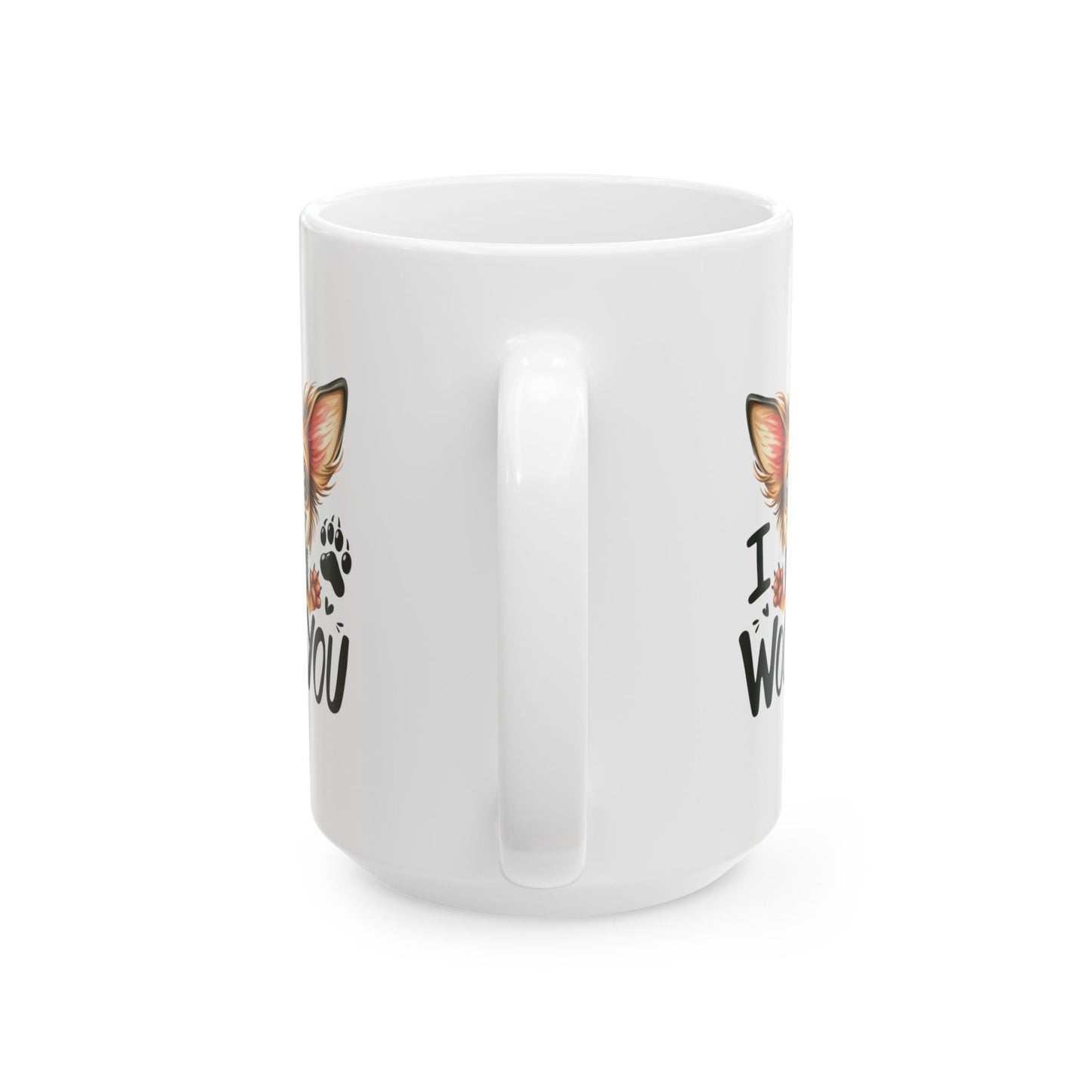 #36 I woof you - Funny Dog Lover Mug for Everyday Use | 11oz & 15oz Coffee Cup