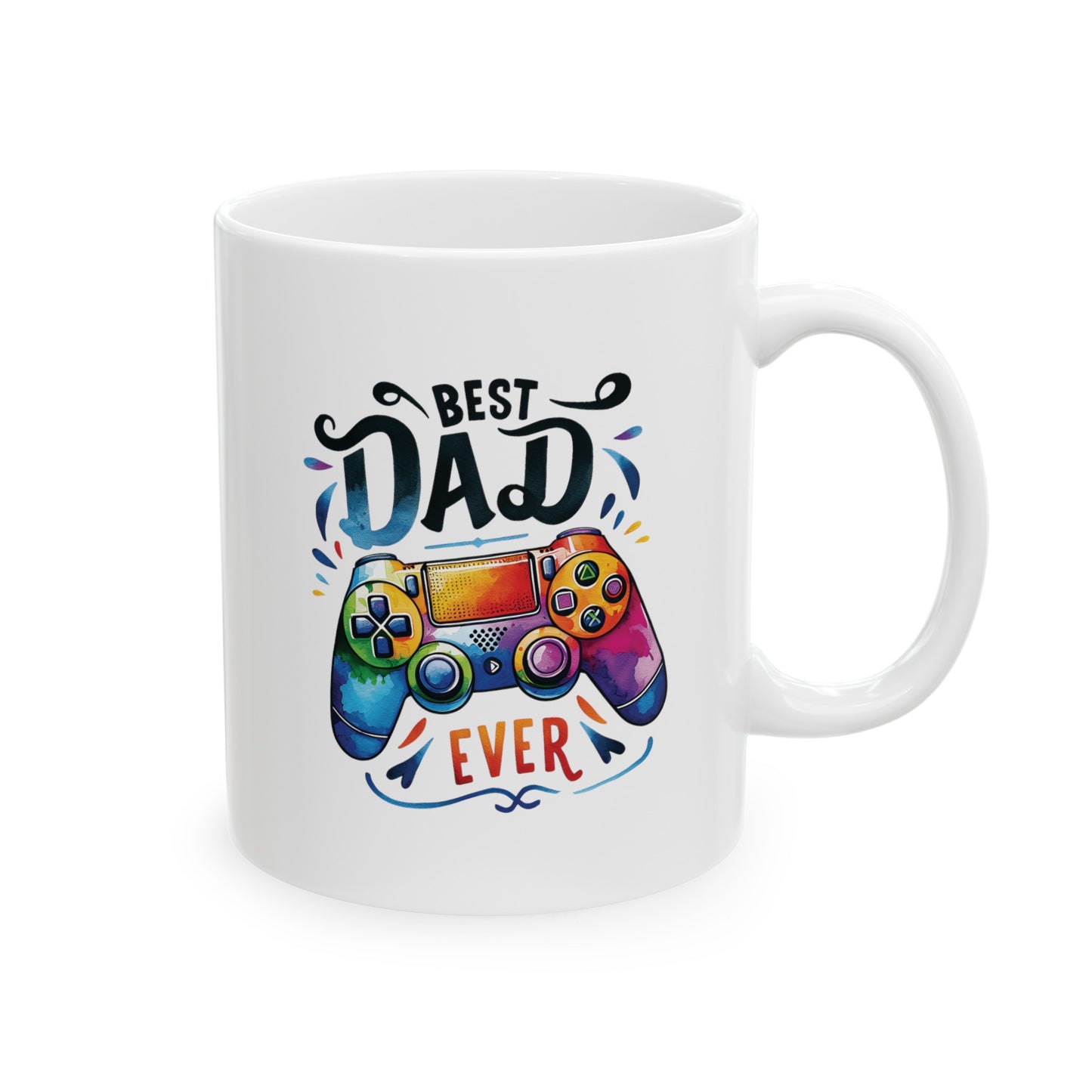 Best dad ever gamer, 11oz