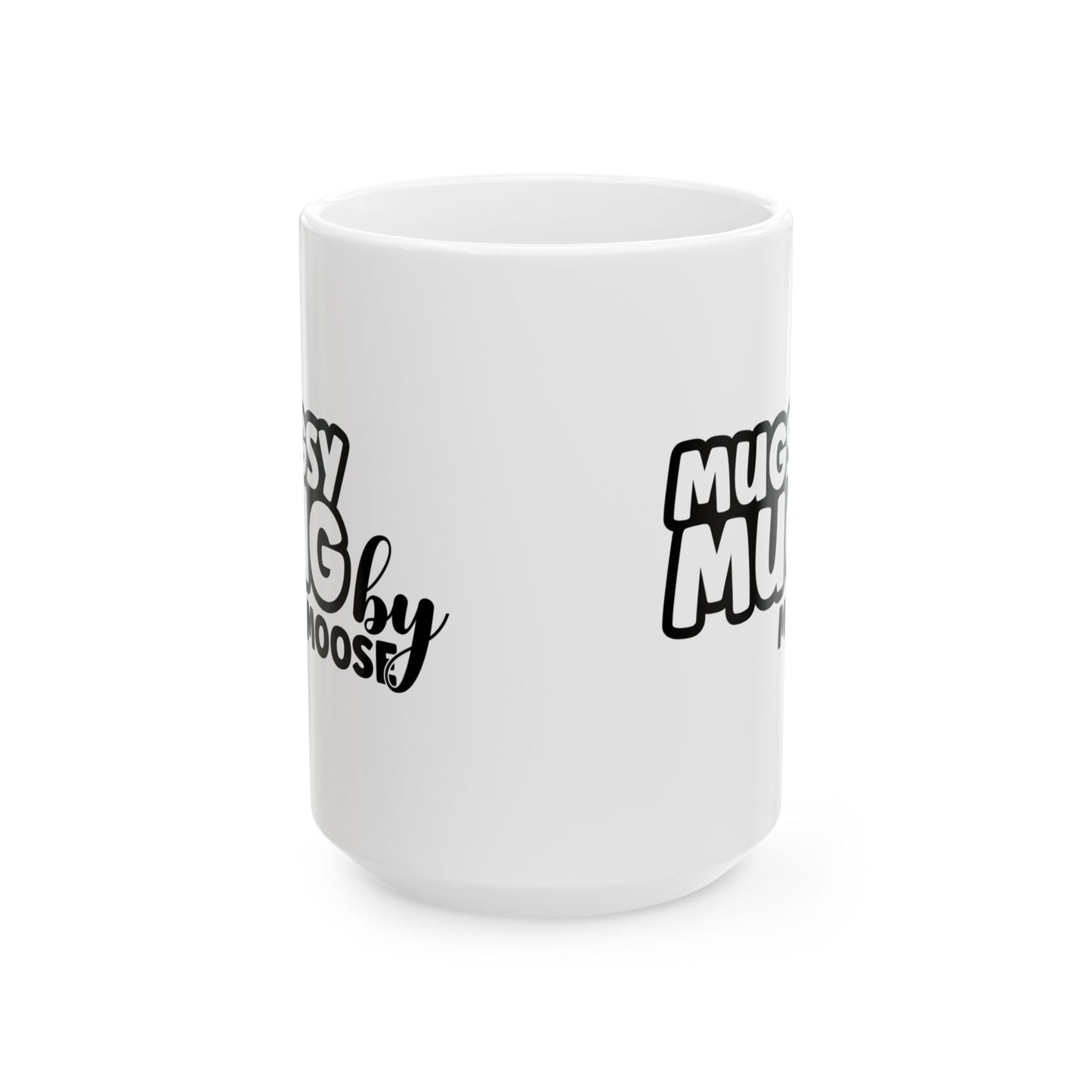 #1 MugsyMug.com Ceramic Mug - Fun Coffee Cup for Everyday Use (11oz & 15oz)