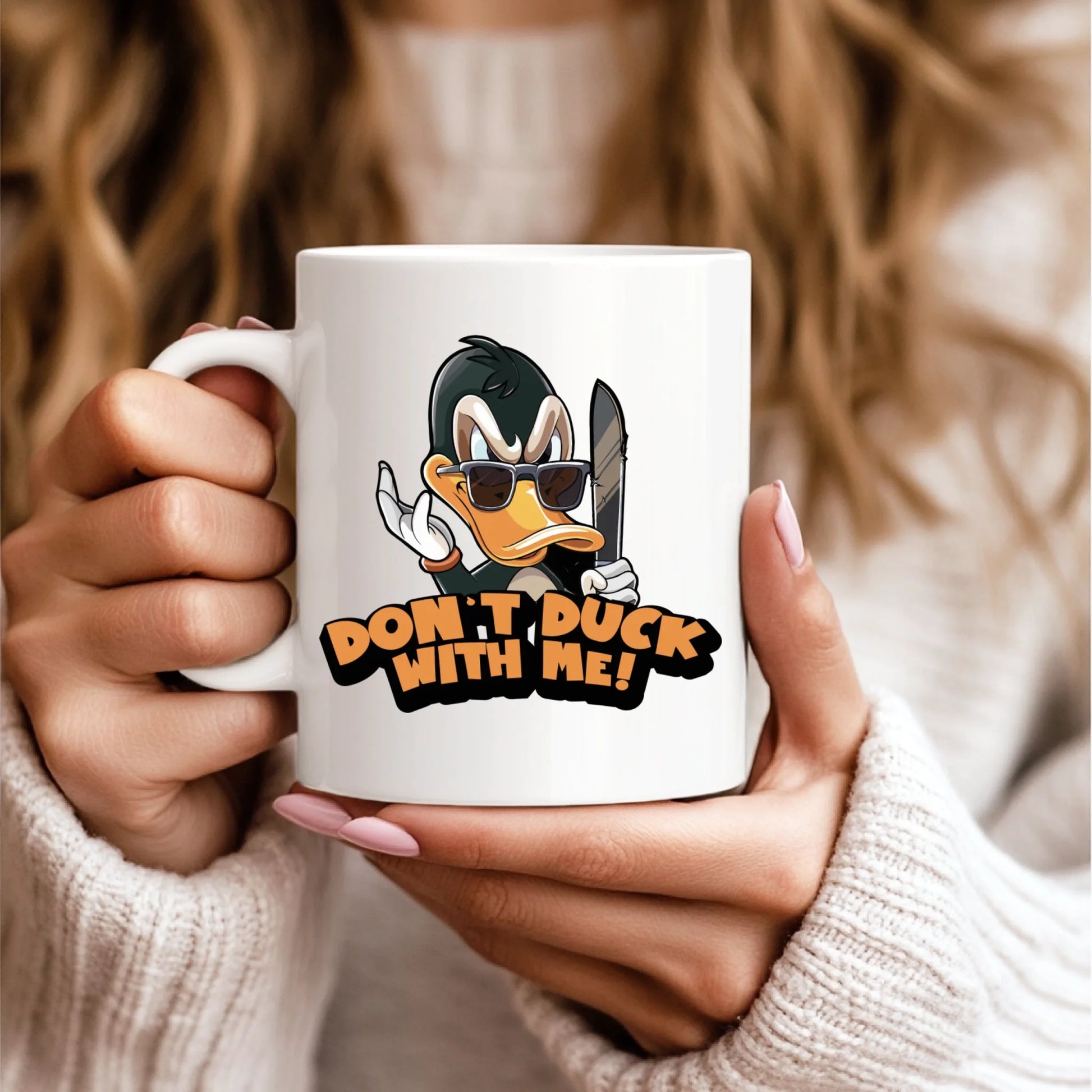 11oz White Mug Model Mockup