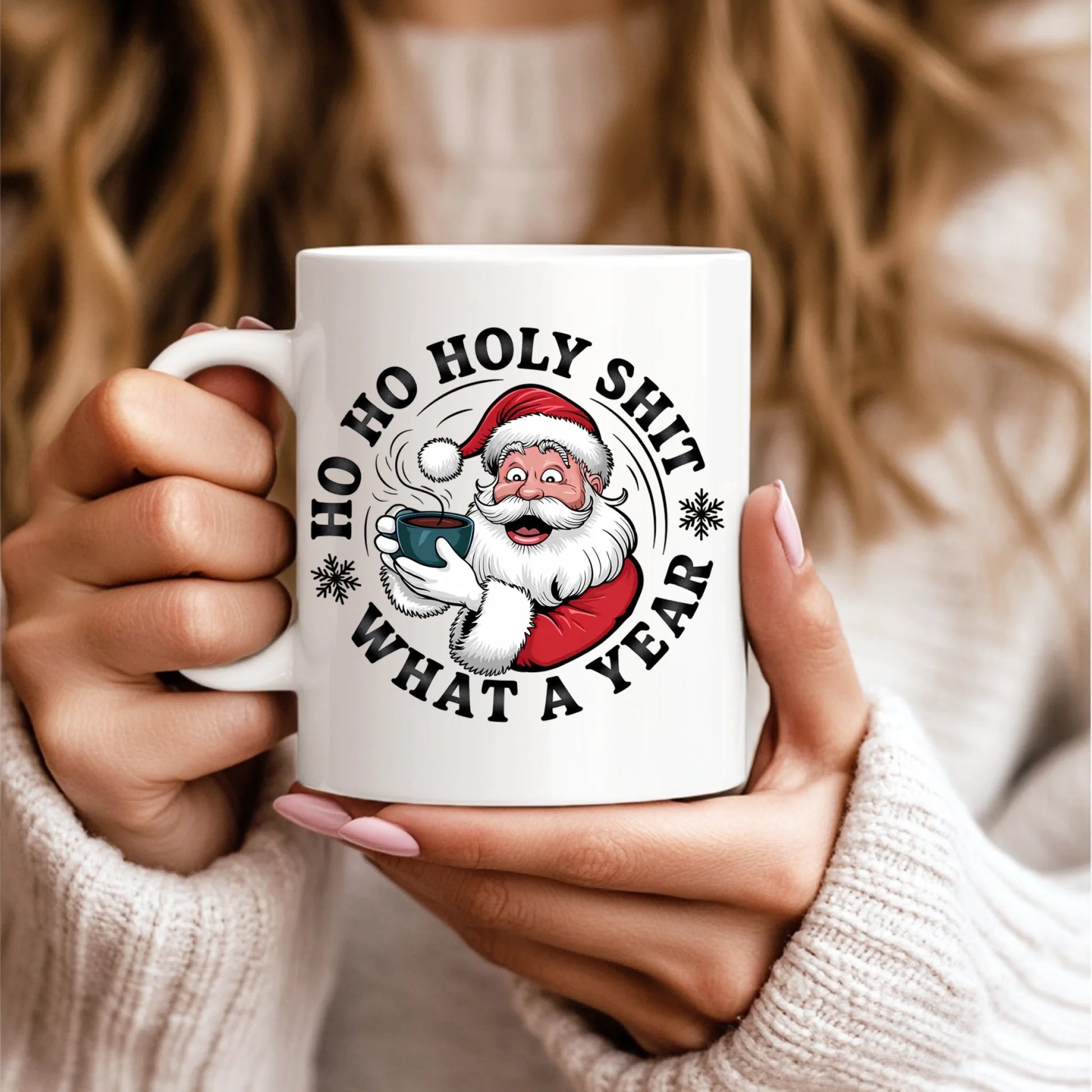 11oz White Mug Model Mockup