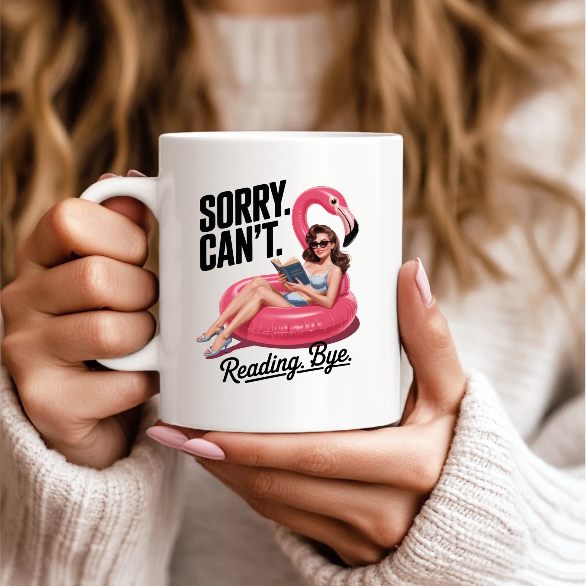 11oz White Mug Model Mockup