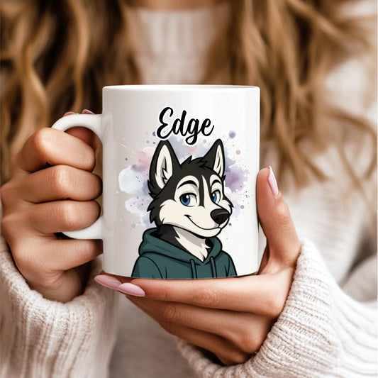 11oz White Mug Model Mockup
